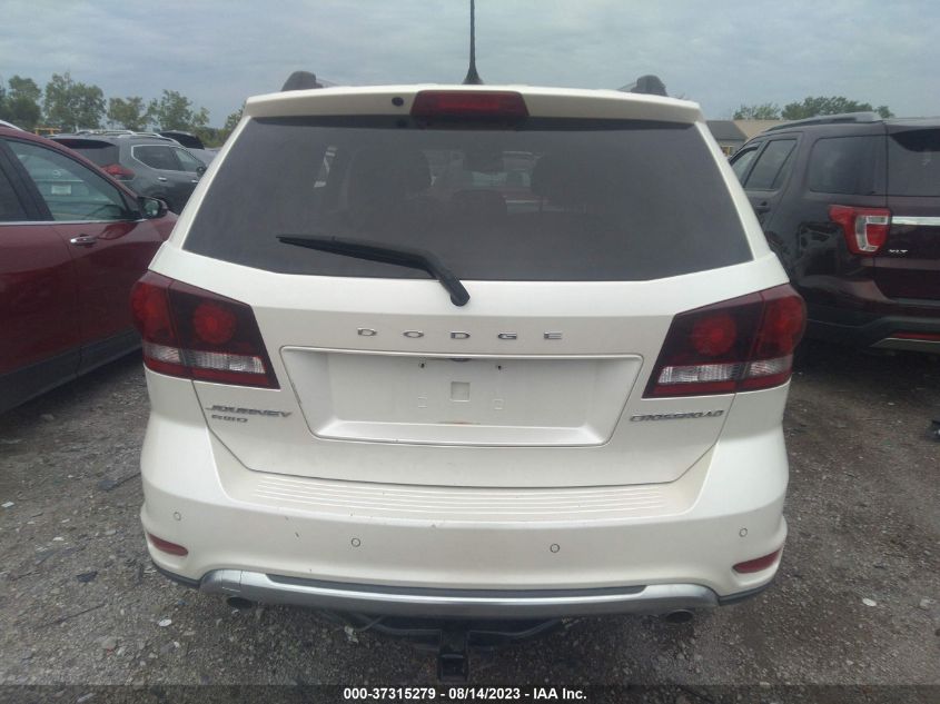 2016 DODGE JOURNEY CROSSROAD PLUS - 3C4PDDGG7GT144333