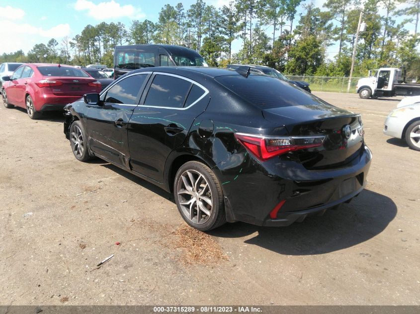 2020 ACURA ILX PREMIUM/TECHNOLOGY - 19UDE2F77LA007210