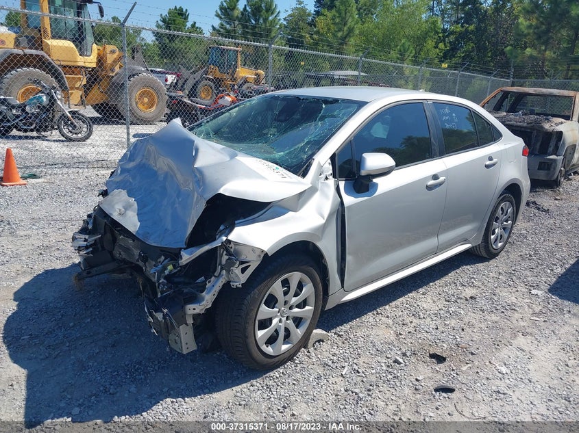 VIN 5YFEPRAE8LP138234 2020 TOYOTA COROLLA LE