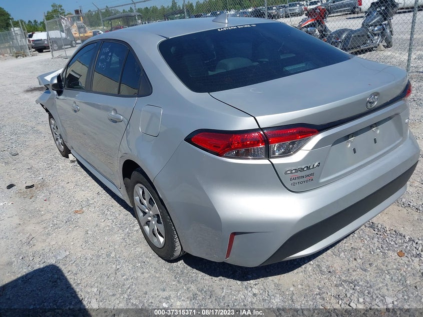 VIN 5YFEPRAE8LP138234 2020 TOYOTA COROLLA LE