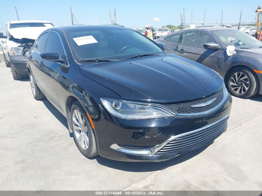 2016 CHRYSLER 200 LIMITED - 1C3CCCAB6GN137399