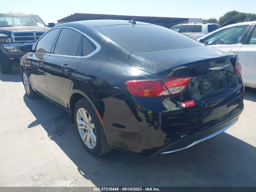 2016 CHRYSLER 200 LIMITED - 1C3CCCAB6GN137399