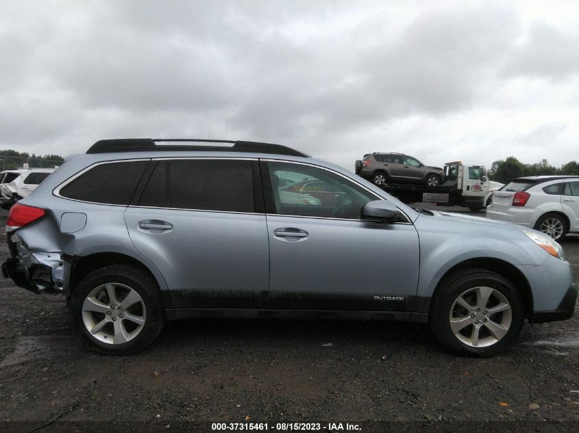 2014 SUBARU OUTBACK 2.5I LIMITED - 4S4BRBLC6E3326421