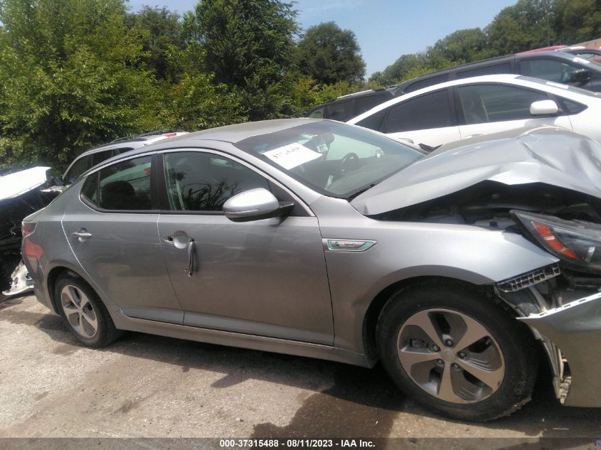 2014 KIA OPTIMA HYBRID LX - KNAGM4AD8E5073605