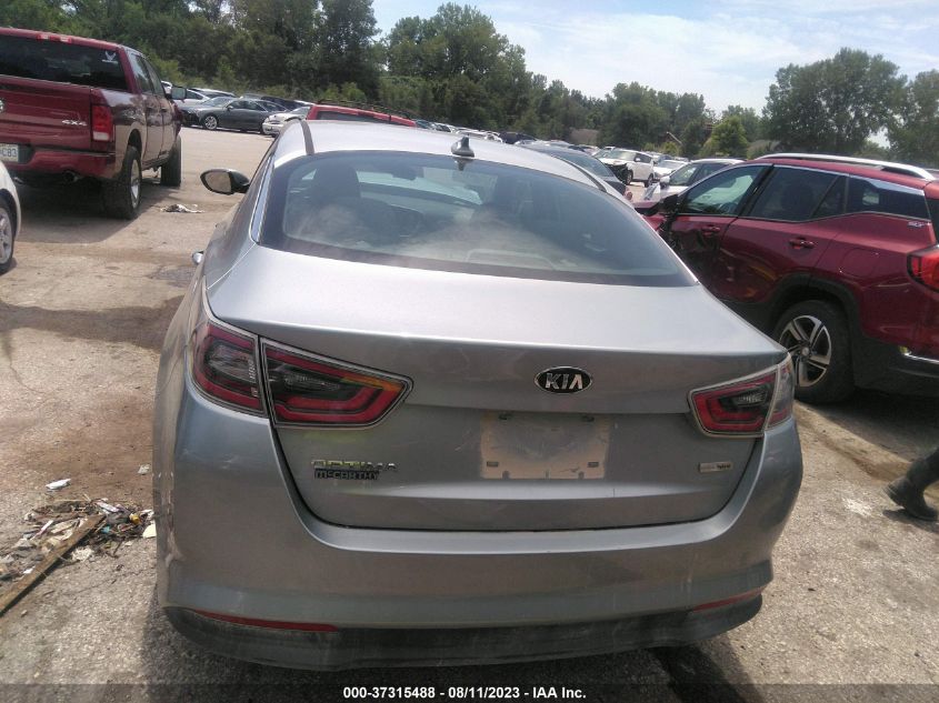 2014 KIA OPTIMA HYBRID LX - KNAGM4AD8E5073605