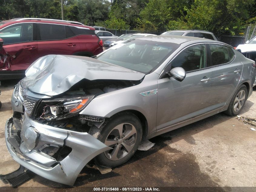 2014 KIA OPTIMA HYBRID LX - KNAGM4AD8E5073605