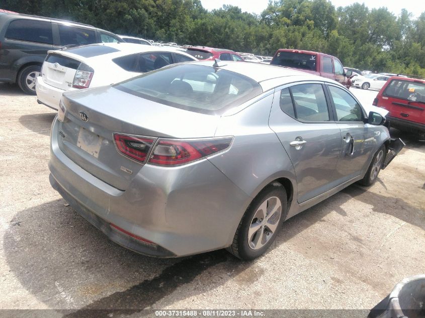 2014 KIA OPTIMA HYBRID LX - KNAGM4AD8E5073605