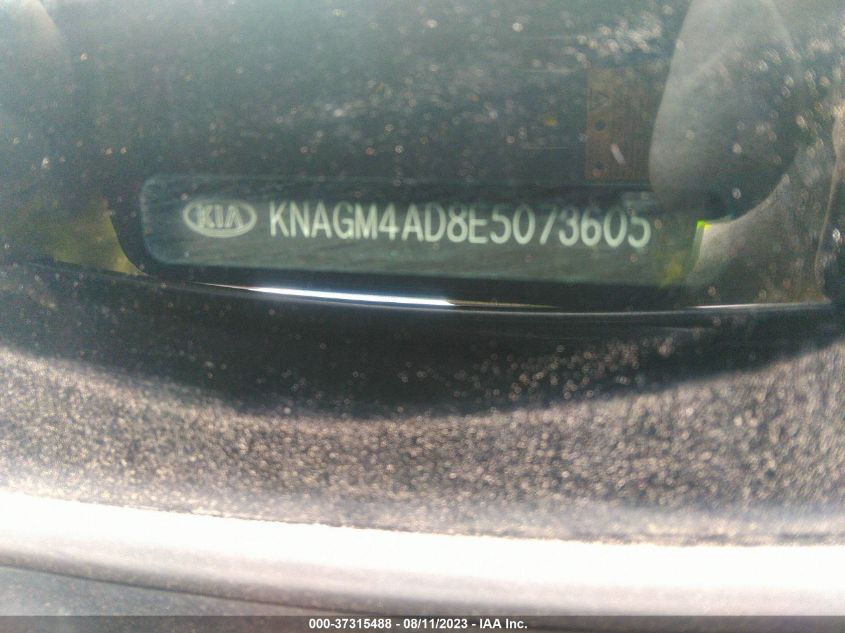 2014 KIA OPTIMA HYBRID LX - KNAGM4AD8E5073605