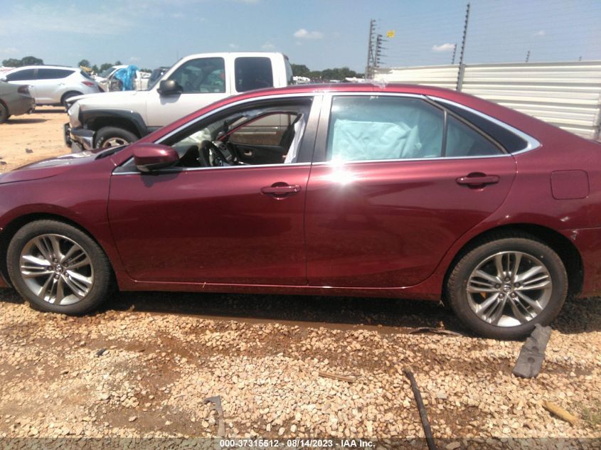 2015 TOYOTA CAMRY XLE/SE/LE/XSE - 4T1BF1FK8FU910708