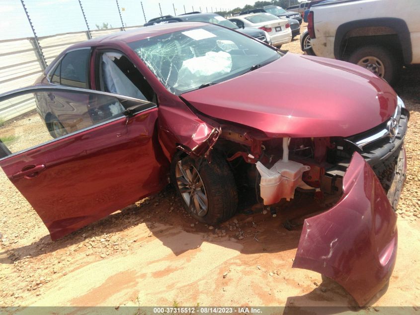 2015 TOYOTA CAMRY XLE/SE/LE/XSE - 4T1BF1FK8FU910708