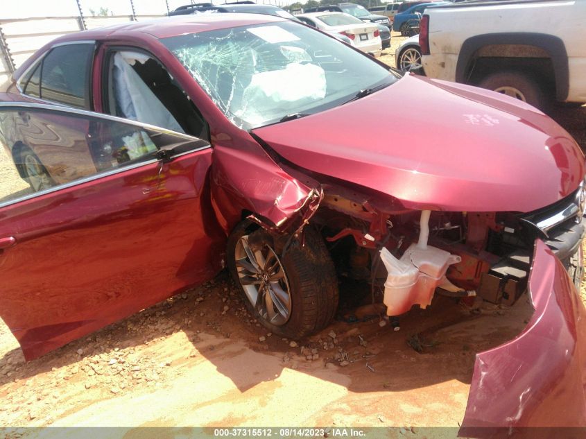2015 TOYOTA CAMRY XLE/SE/LE/XSE - 4T1BF1FK8FU910708