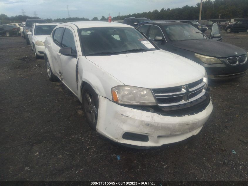 2013 DODGE AVENGER SE - 1C3CDZAB7DN636742