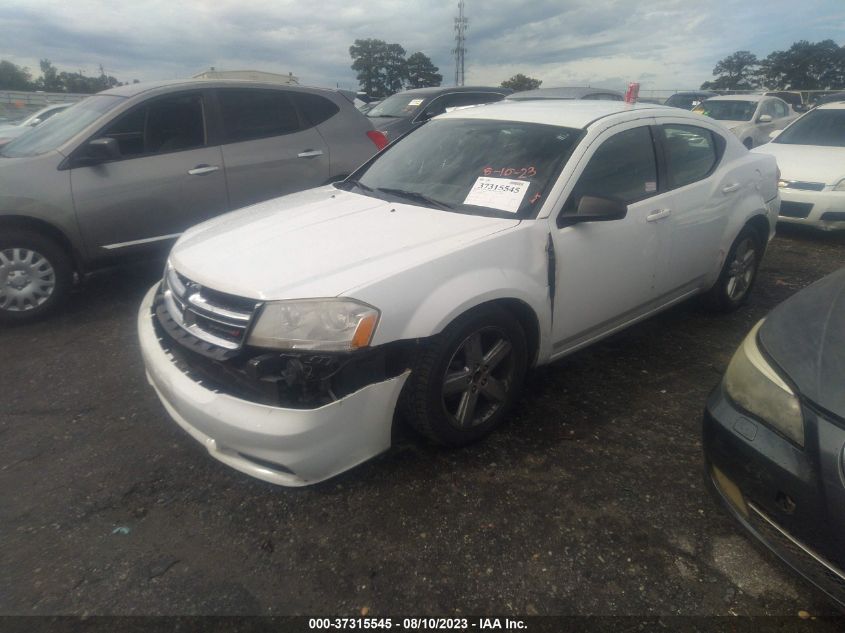 2013 DODGE AVENGER SE - 1C3CDZAB7DN636742