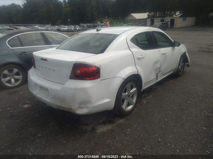 2013 DODGE AVENGER SE - 1C3CDZAB7DN636742