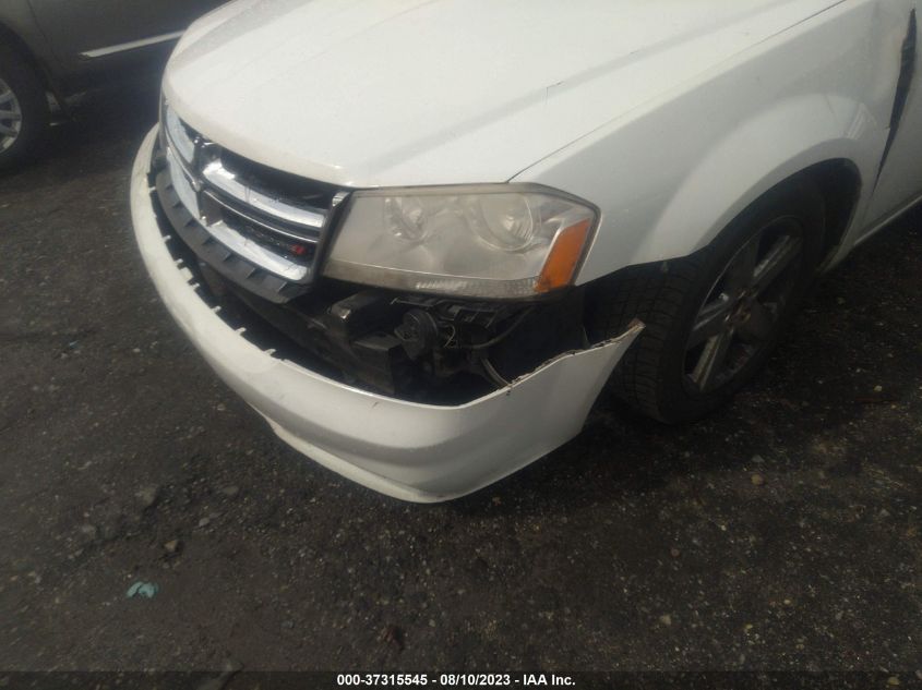 2013 DODGE AVENGER SE - 1C3CDZAB7DN636742