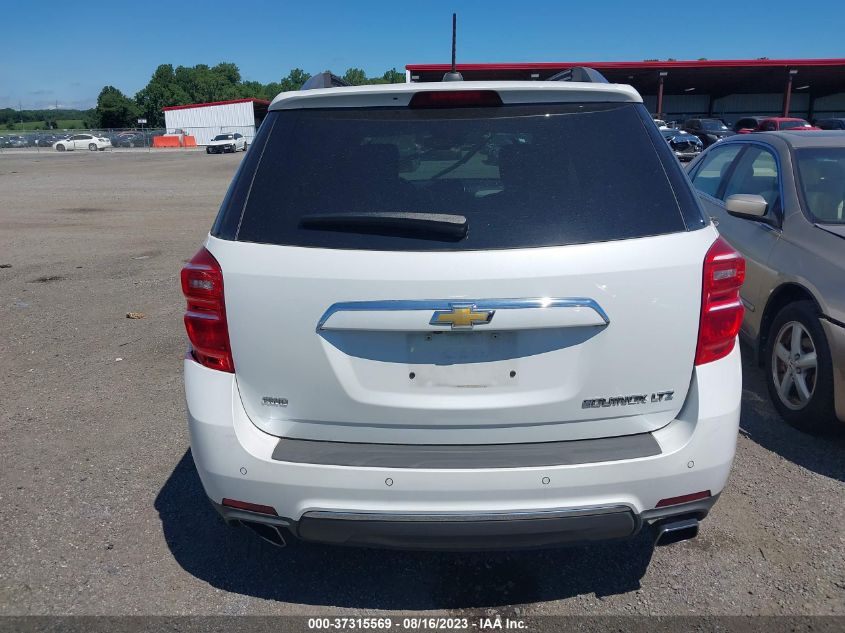 2016 CHEVROLET EQUINOX LTZ - 2GNFLGE31G6257111
