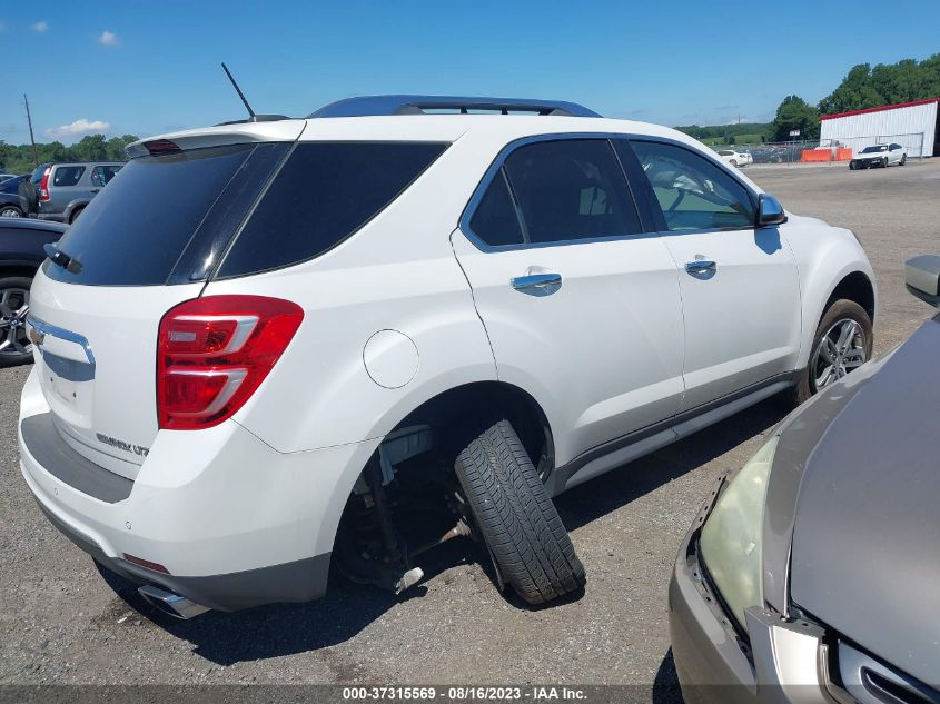 2016 CHEVROLET EQUINOX LTZ - 2GNFLGE31G6257111