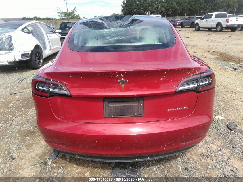 2020 TESLA MODEL 3 LONG RANGE - 5YJ3E1EB2LF535285