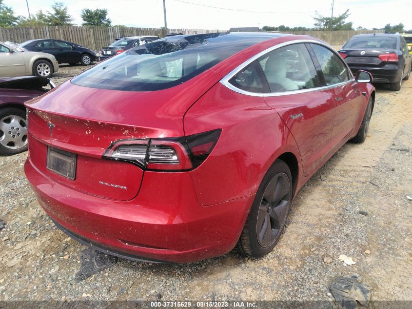 2020 TESLA MODEL 3 LONG RANGE - 5YJ3E1EB2LF535285