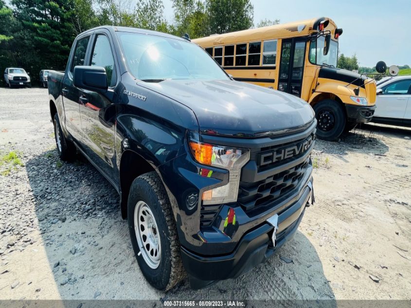 2023 CHEVROLET SILVERADO 1500 WORK TRUCK - 3GCPDAEK5PG238791