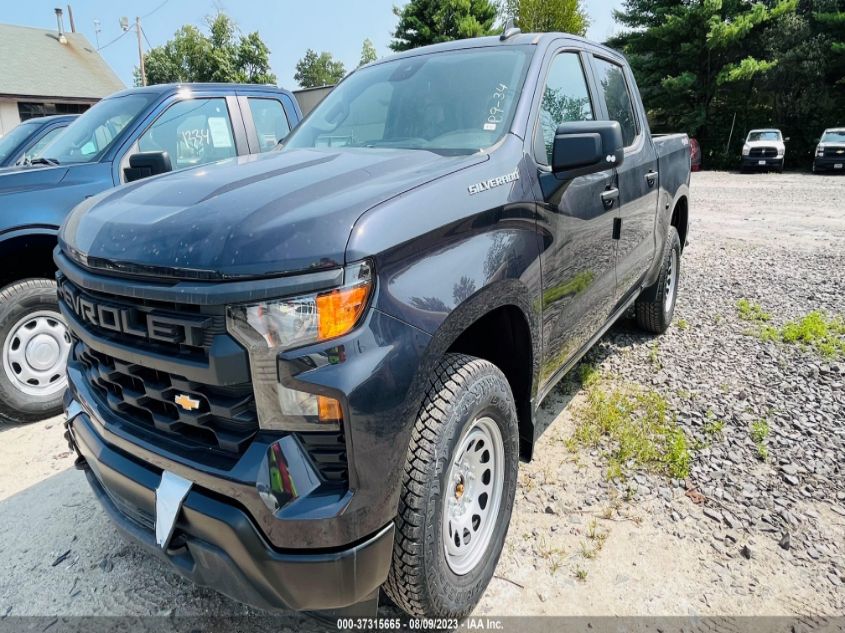 2023 CHEVROLET SILVERADO 1500 WORK TRUCK - 3GCPDAEK5PG238791