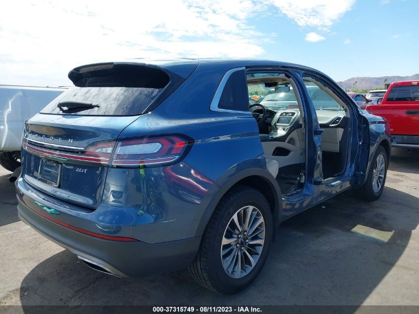 2019 LINCOLN NAUTILUS SELECT - 2LMPJ6K93KBL24829