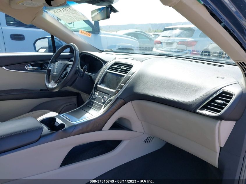 2019 LINCOLN NAUTILUS SELECT - 2LMPJ6K93KBL24829
