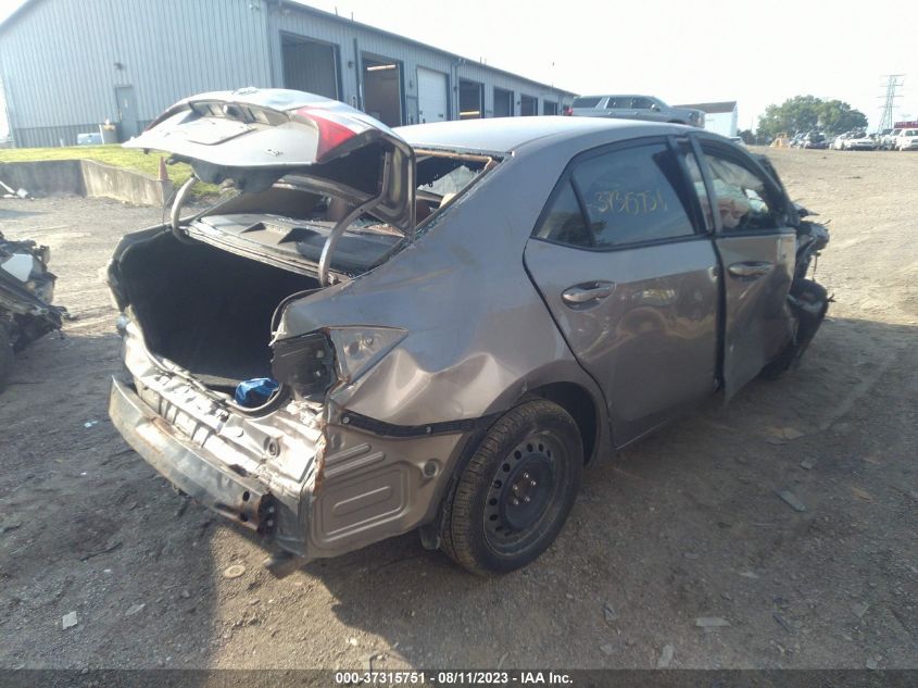 2014 TOYOTA COROLLA L/LE/LE PLS/PRM/S/S PLS - 5YFBURHEXEP104302