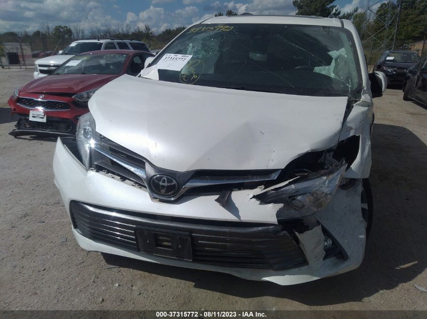 2018 TOYOTA SIENNA XLE/XLE PREMIUM/LIMITED/L - 5TDDZ3DC1JS194534