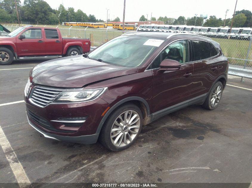 2016 LINCOLN MKC RESERVE - 5LMCJ3C94GUJ27920