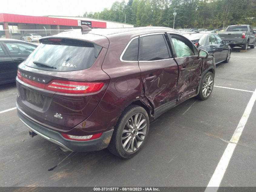 2016 LINCOLN MKC RESERVE - 5LMCJ3C94GUJ27920