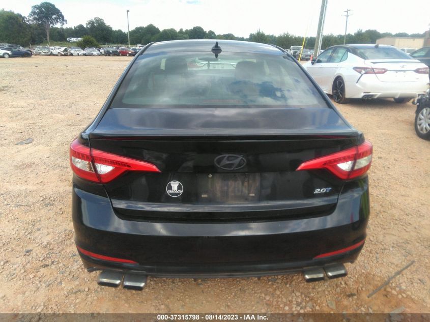 2015 HYUNDAI SONATA 2.0T SPORT - 5NPE34AB5FH229967