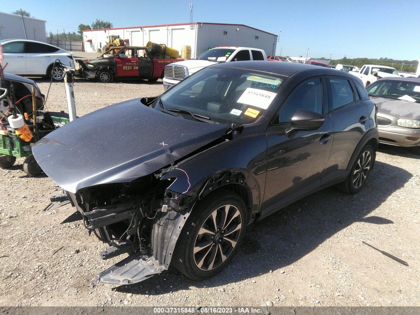 VIN JM1DKDC70K0414183 2019 MAZDA CX-3 TOURING