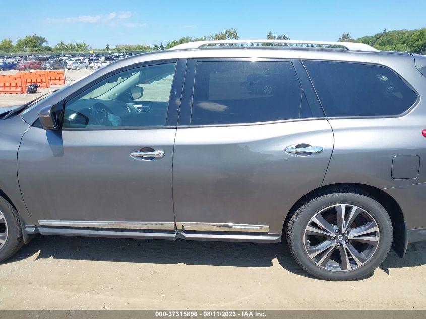 2017 NISSAN PATHFINDER PLATINUM - 5N1DR2MM2HC631628