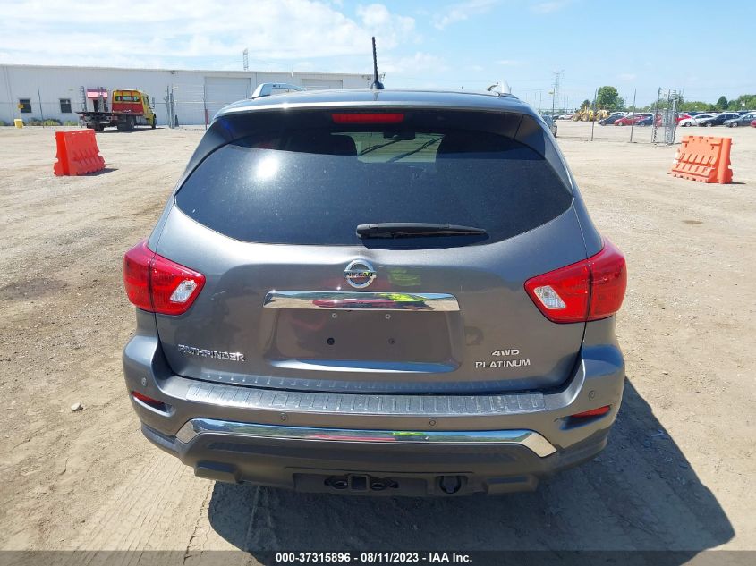 2017 NISSAN PATHFINDER PLATINUM - 5N1DR2MM2HC631628