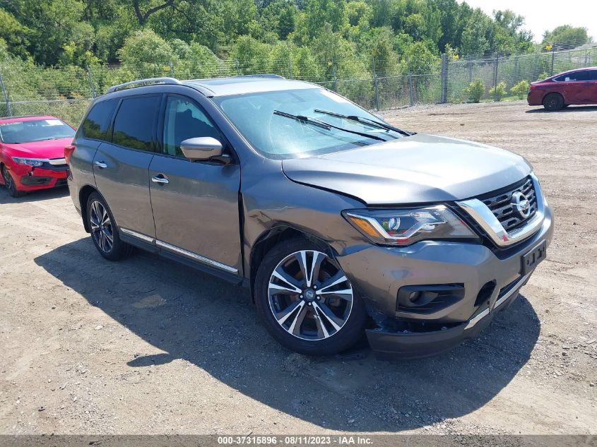 2017 NISSAN PATHFINDER PLATINUM - 5N1DR2MM2HC631628