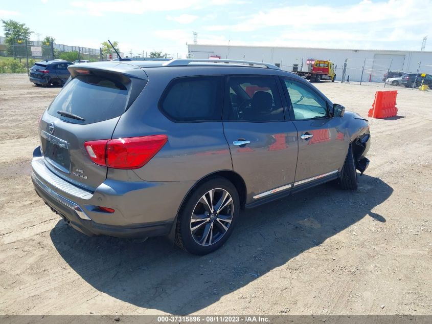 2017 NISSAN PATHFINDER PLATINUM - 5N1DR2MM2HC631628