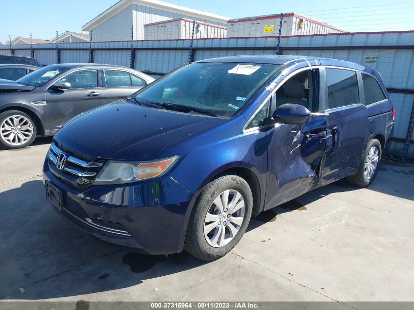 5FNRL5H69HB005327 2017 HONDA ODYSSEY, photo no. 2