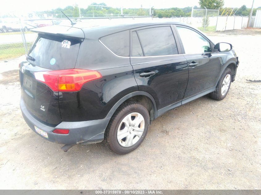 2013 TOYOTA RAV4 LE - 2T3BFREV0DW052889