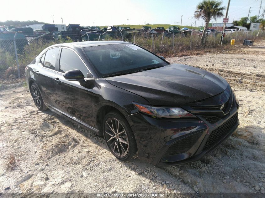 2022 TOYOTA CAMRY SE/NIGHT SHADE - 4T1T11AK7NU064838