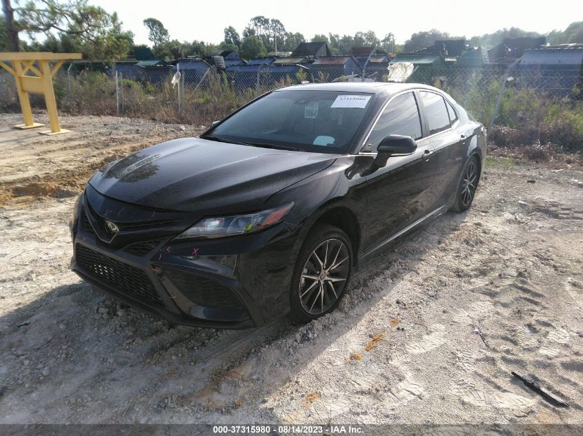 2022 TOYOTA CAMRY SE/NIGHT SHADE - 4T1T11AK7NU064838