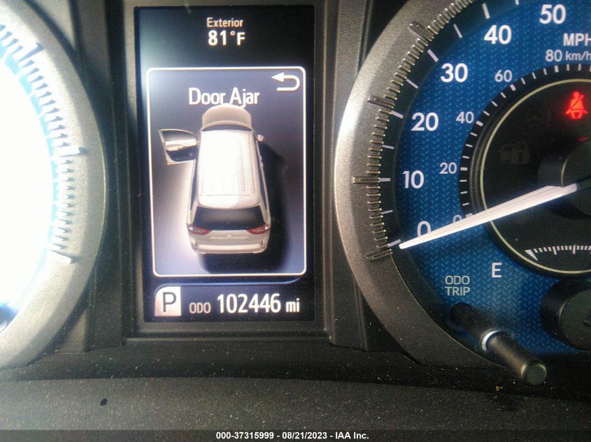 2015 TOYOTA SIENNA XLE/LIMITED - 5TDYK3DC0FS537234
