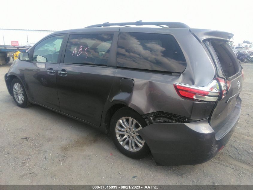 2015 TOYOTA SIENNA XLE/LIMITED - 5TDYK3DC0FS537234