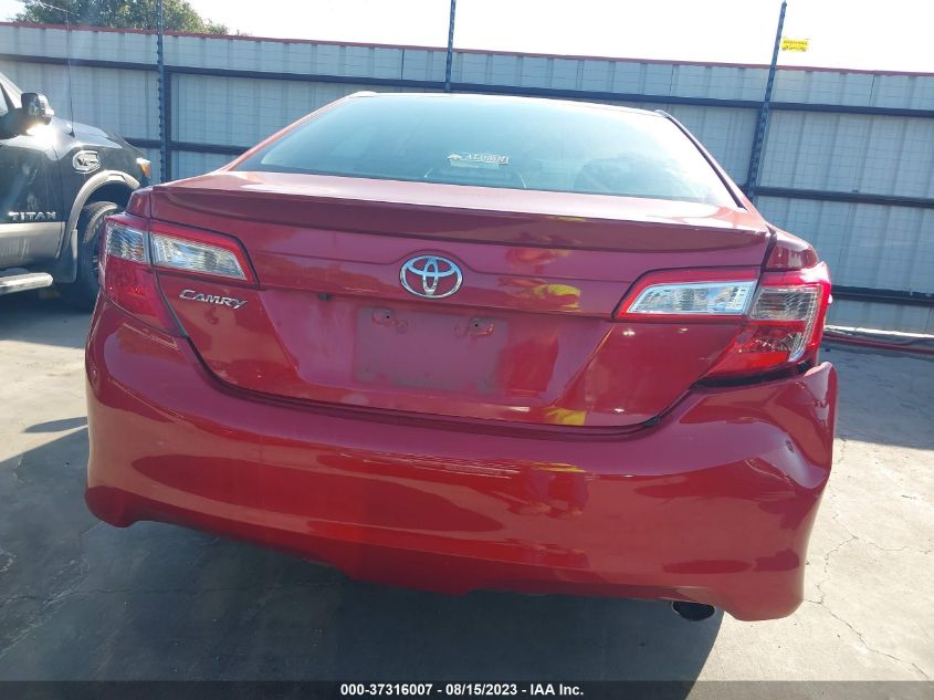 2014 TOYOTA CAMRY L/LE/XLE/SE/SE SPORT - 4T1BF1FK5EU806949