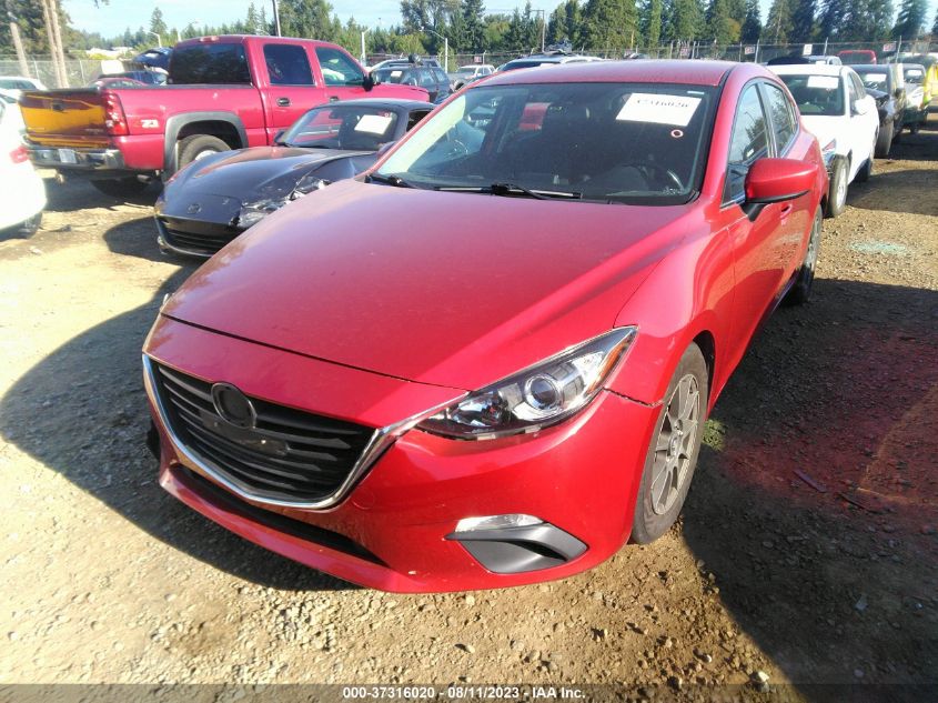 2014 MAZDA MAZDA3 I TOURING - JM1BM1L75E1135018