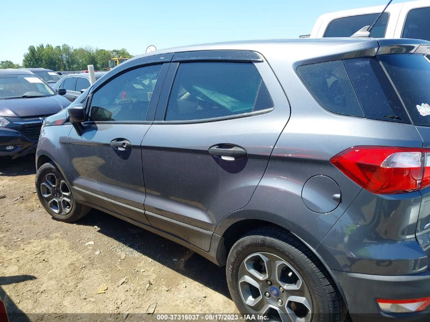 2021 FORD ECOSPORT S - MAJ3S2FE2MC402666