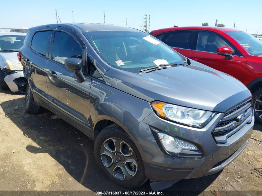 2021 FORD ECOSPORT S - MAJ3S2FE2MC402666