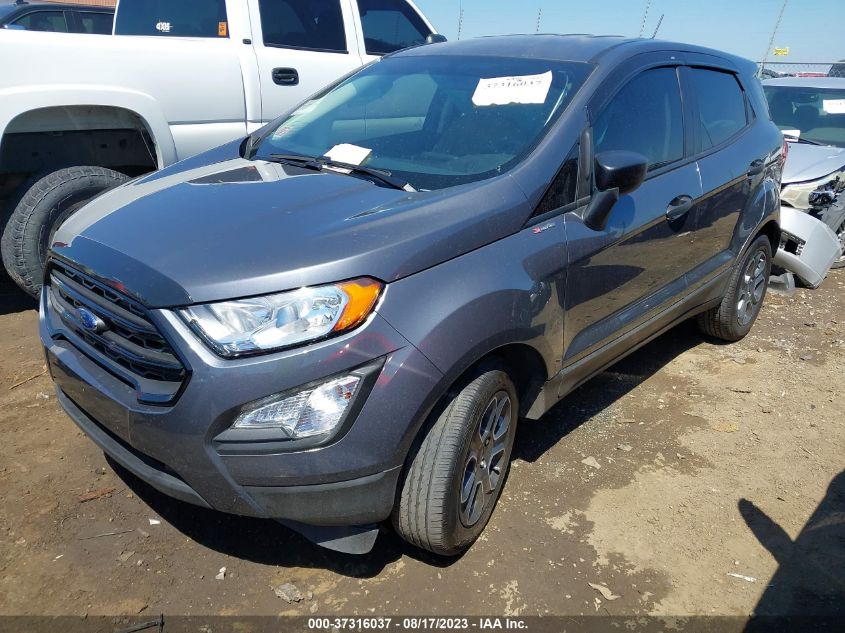 2021 FORD ECOSPORT S - MAJ3S2FE2MC402666
