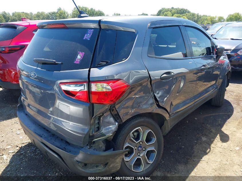 2021 FORD ECOSPORT S - MAJ3S2FE2MC402666