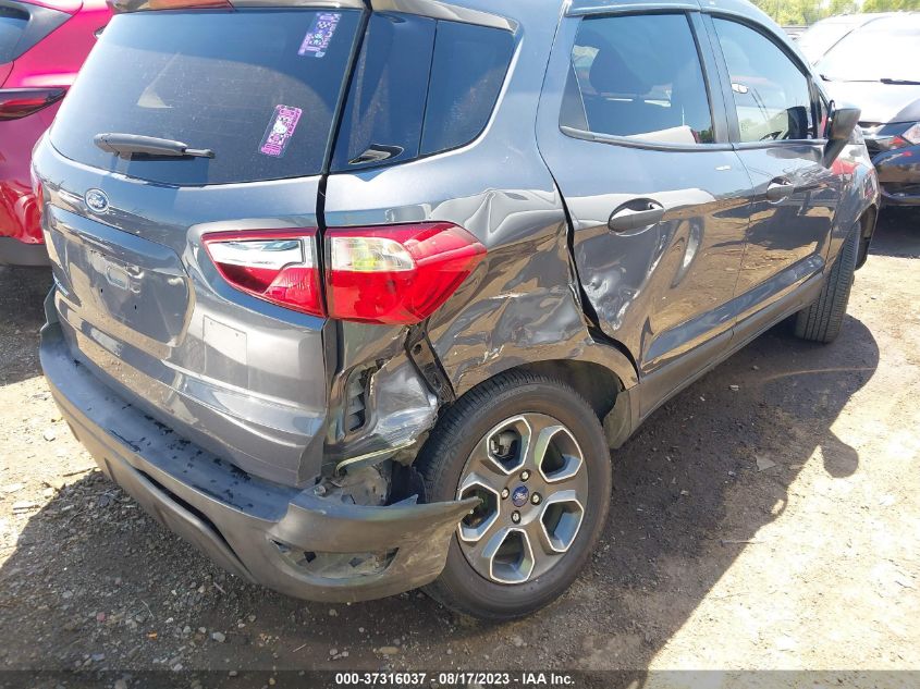 2021 FORD ECOSPORT S - MAJ3S2FE2MC402666